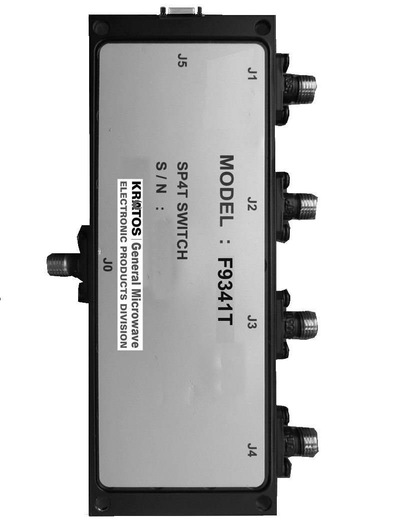 2 to 21 GHz Model F9341T SP4T Switch