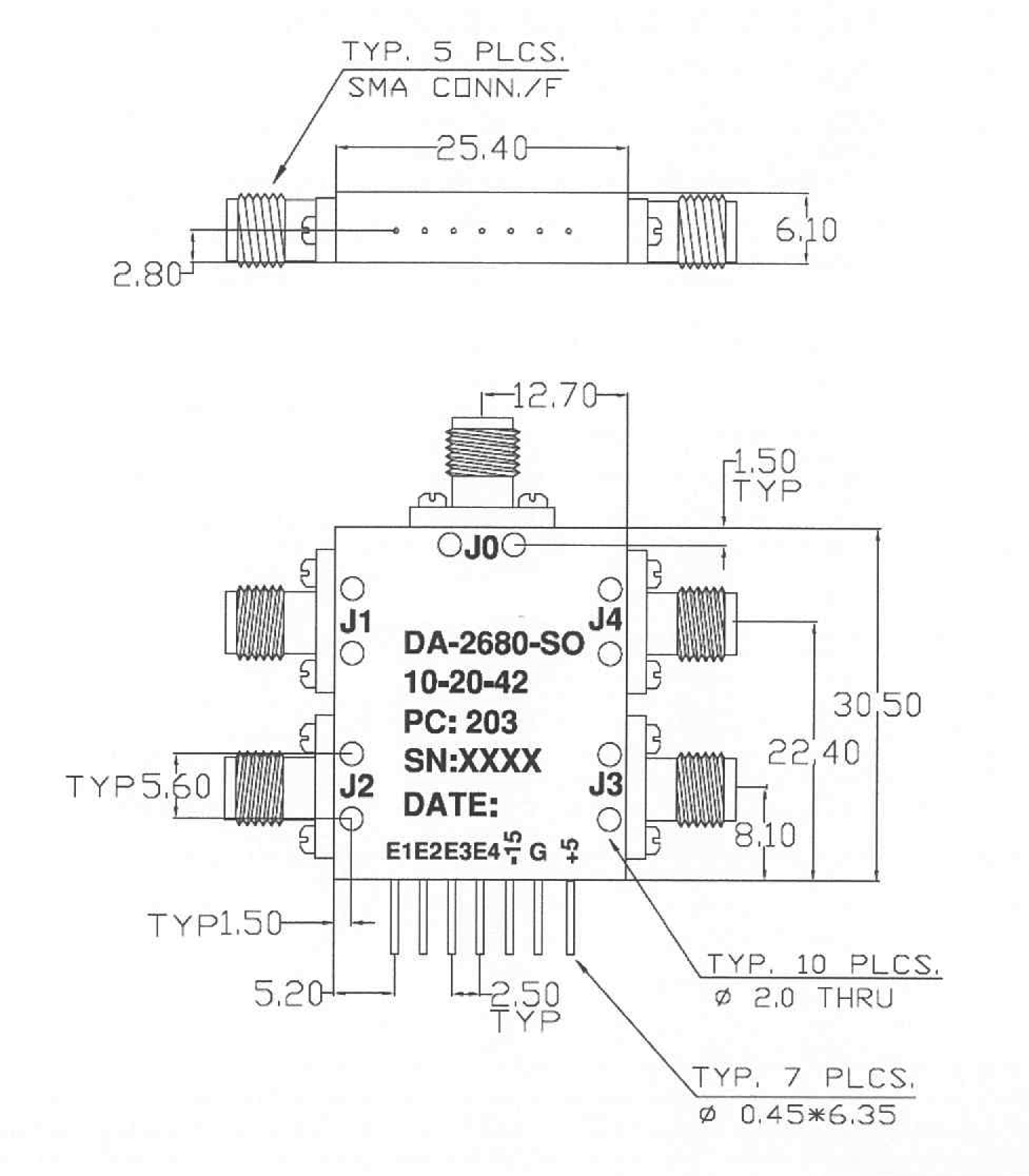 Model DA-2680-SO-10-20-42