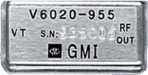 Series V6020-95 Miniaturized Voltage Controlled Oscillators