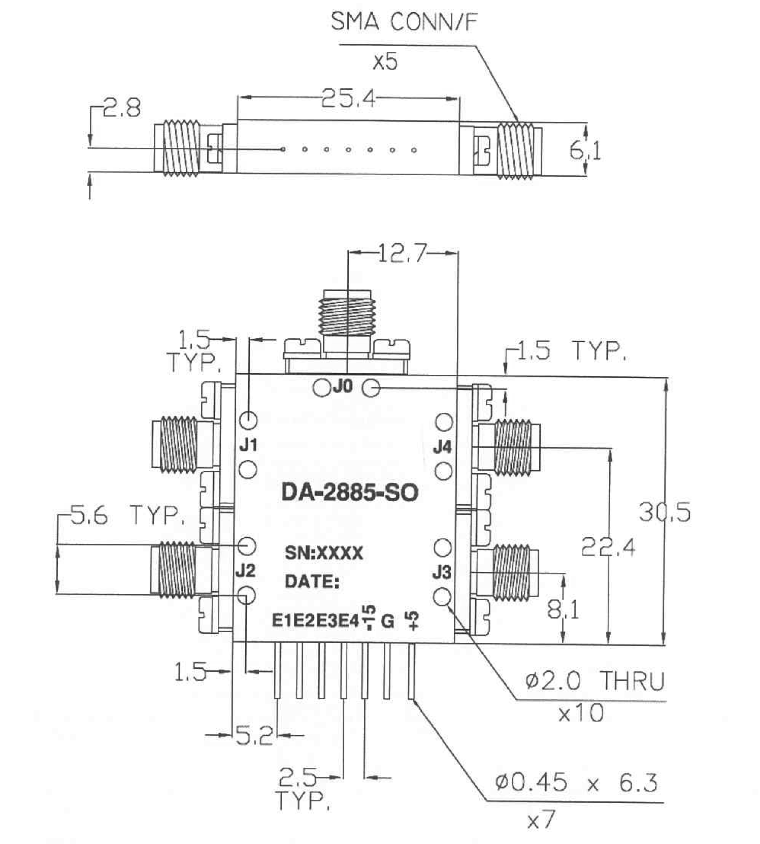 Model DA-2885-SO-10-20-42