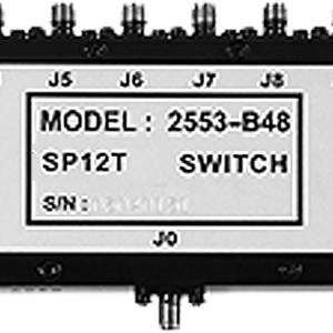 Model 2553-B48 SP12T Phase and Amplitude Matched Switch